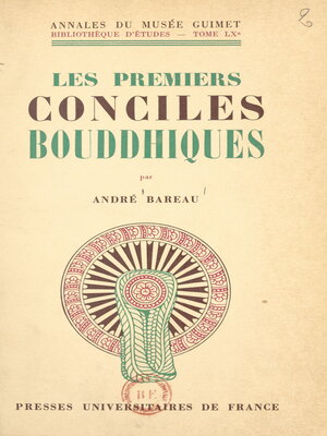 cover image of Les premiers conciles bouddhiques